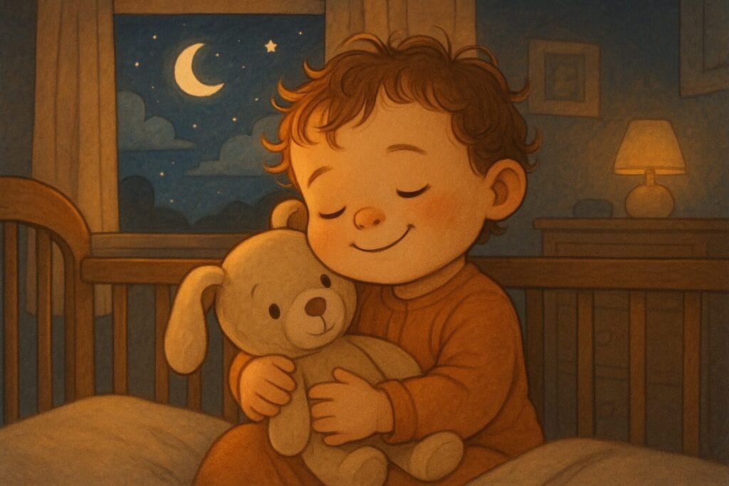 Toddler sleeping during 15-month sleep regression
